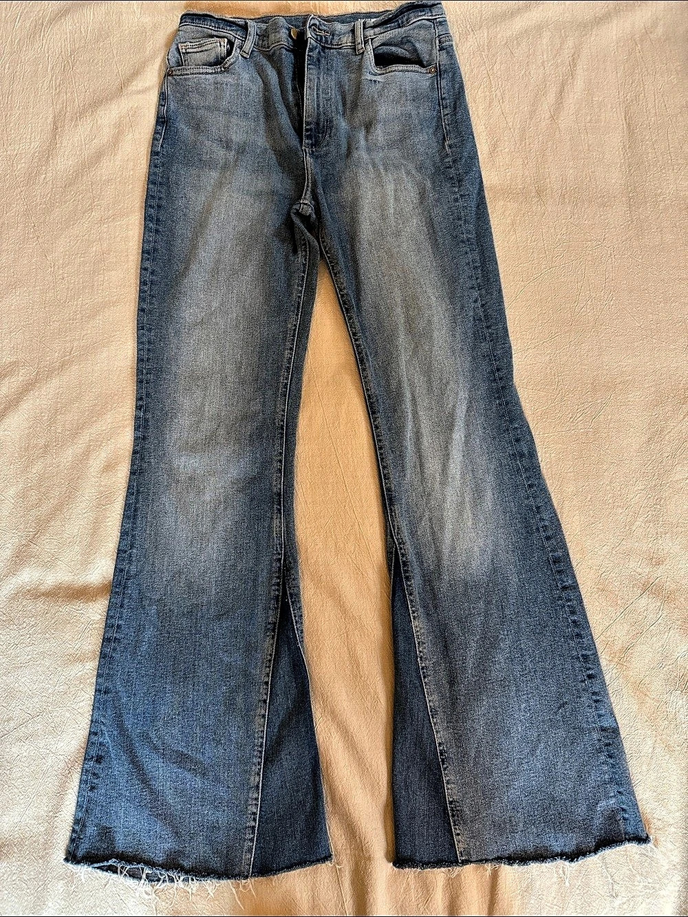 Rag & Bone DL1961 Flare Jeans in Blue Waist 28